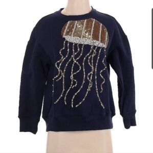 Wolf & Badger Laines London‎ Embellished Jellyfish Sweatshirt S